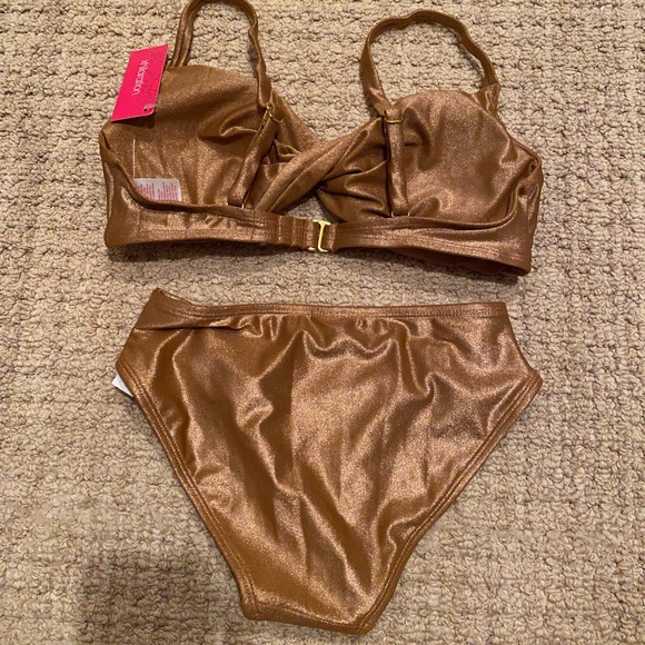 Target Swim Target Sparkly Gold Bikini Poshmark